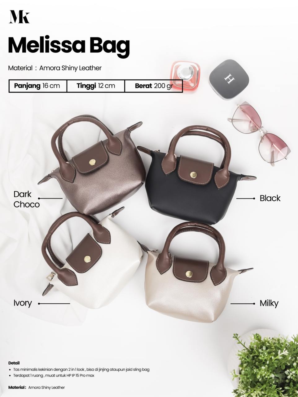 MELISSA READY STOK-image