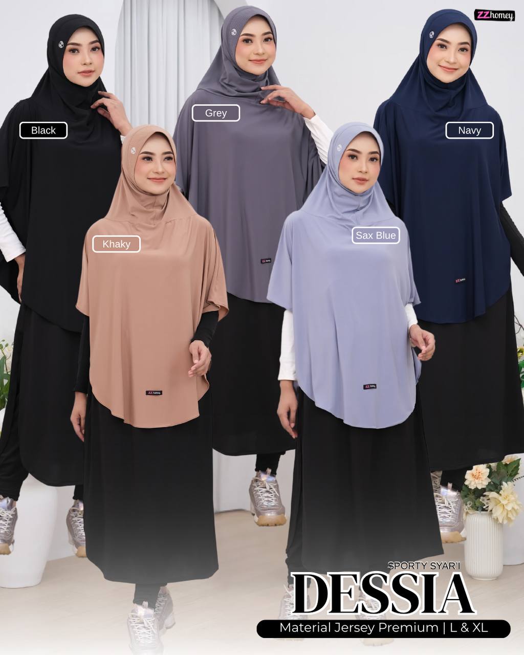 DESSIA JILBAB SORTY SYARI-image